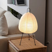 Lampe de Table Japonaise en Papier de Riz
