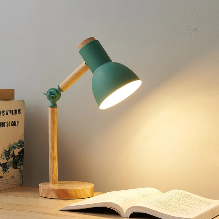 Lampe de bureau en bois Design Nordic
