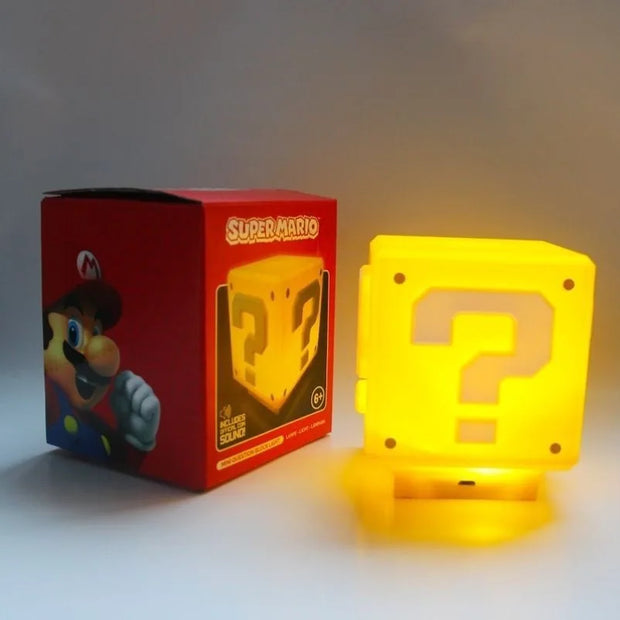 Lampe Cube Bloc point d'interrogation