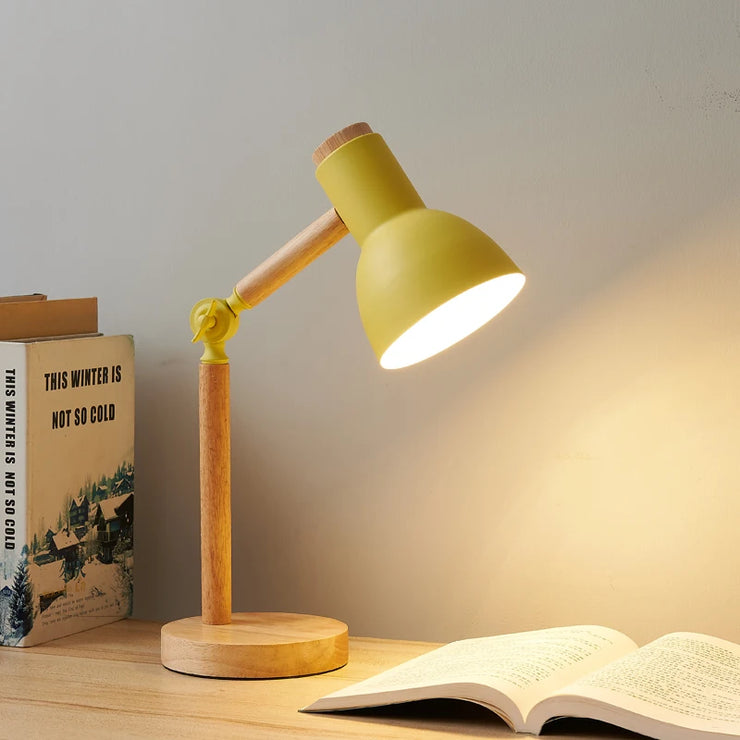 Lampe de bureau en bois Design Nordic